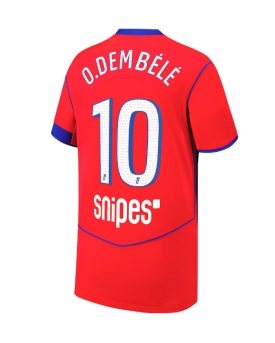 Paris Saint-Germain Ousmane Dembele #10 Maglia Gara Terza Repliche 2025-26 Maniche Corte Paris Saint-Germain Ousmane Dembele #10 Maglia Gara Terza Repliche 2025-26 Maniche Corte